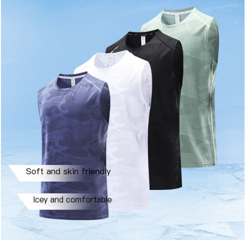 Men's Summer Sports Quick-Dry Sleeveless T-Shirt