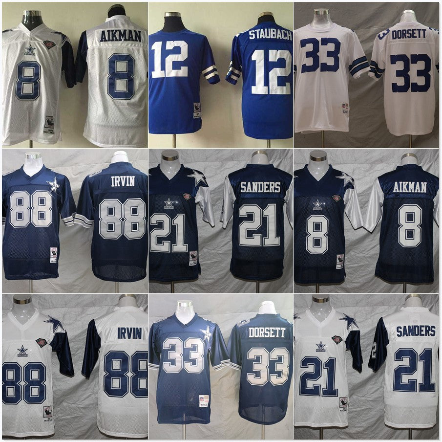 Retro Embroidered Football Jersey #88 #54 Training Uniform
