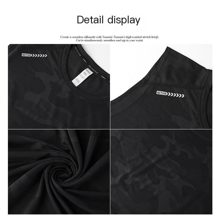 Men's Summer Sports Quick-Dry Sleeveless T-Shirt